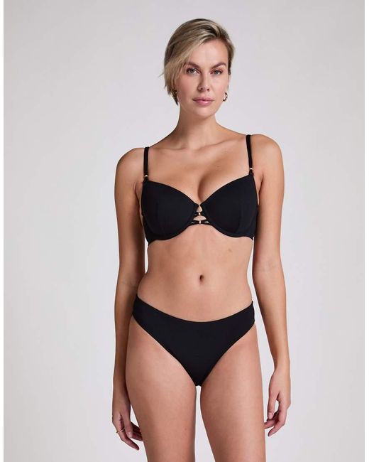 Hunkemöller Black Holbox Rio Bikini Bottoms