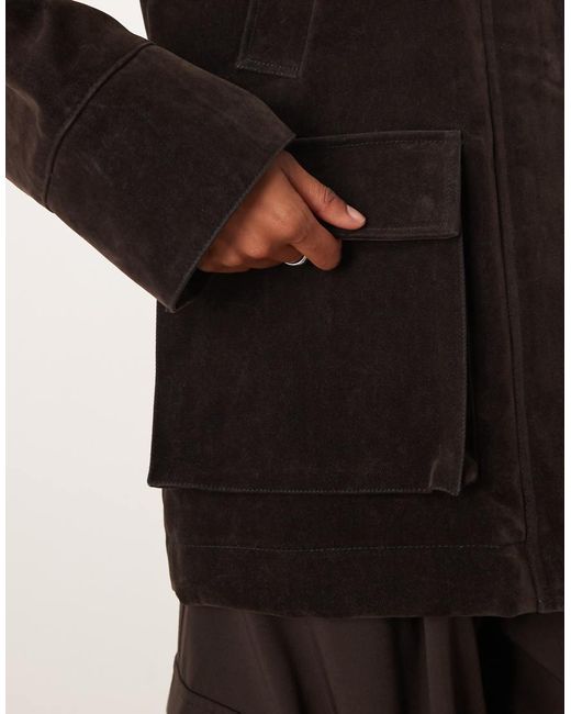 Parka di Mango in Brown