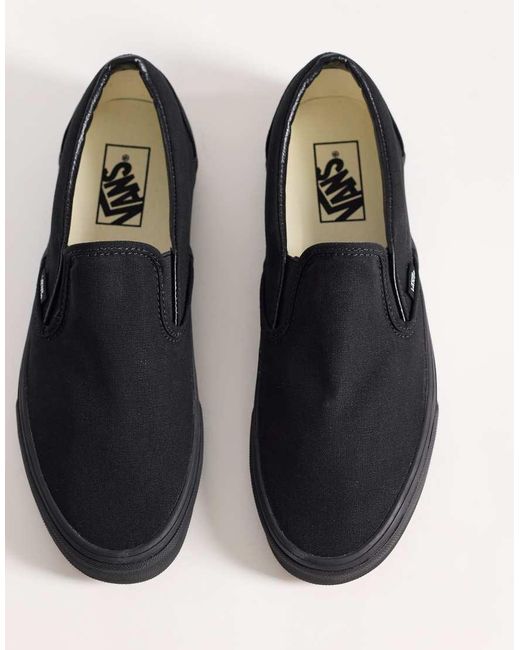 Vans Black Slip-On Trainers for men