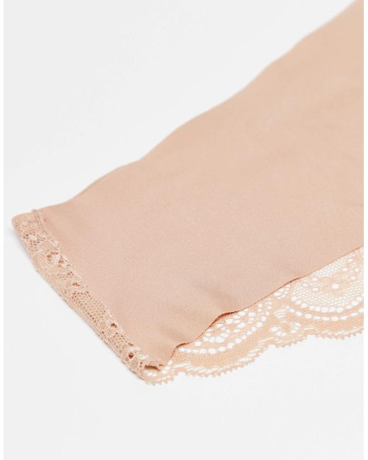 ASOS Natural Asos Design Curve 3 Pack No Vpl & Lace Thong