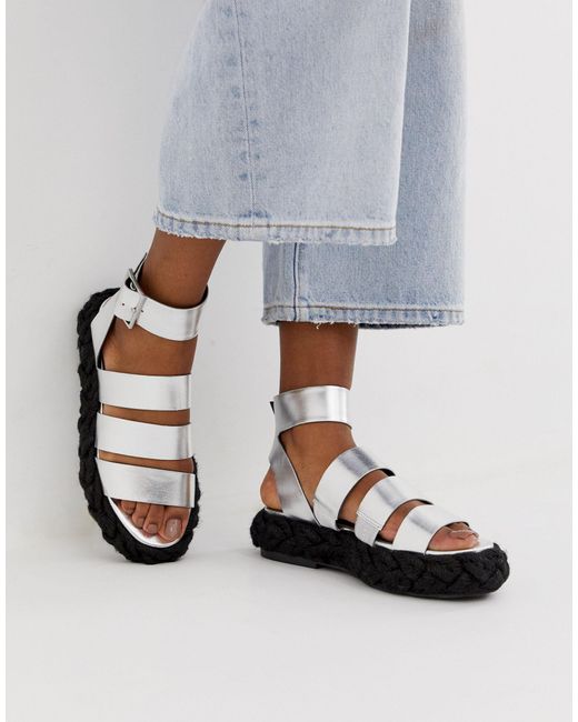 denim espadrille sandals