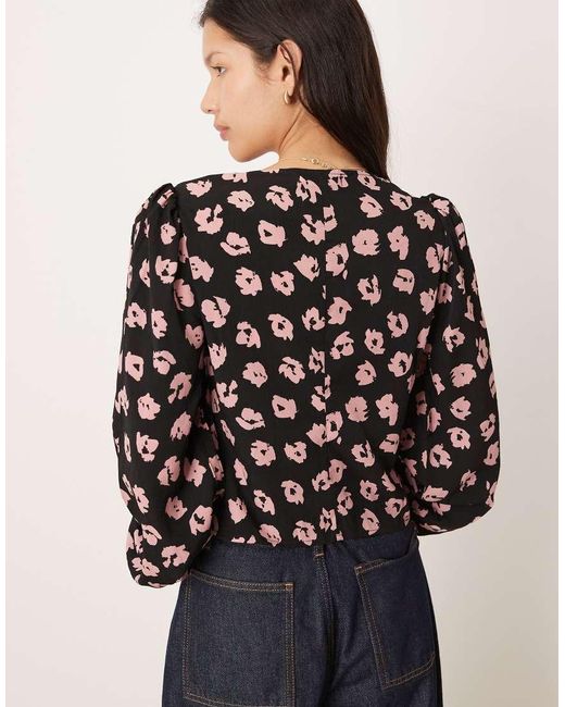 Glamorous Natural V Neck Long Sleeves Tops
