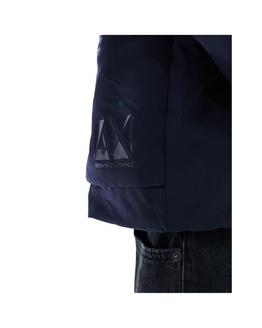 Armani Exchange Blue Jacket