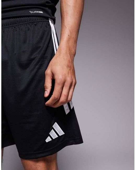 Adidas Originals Blue Adidas Football Tiro 26 Shorts for men