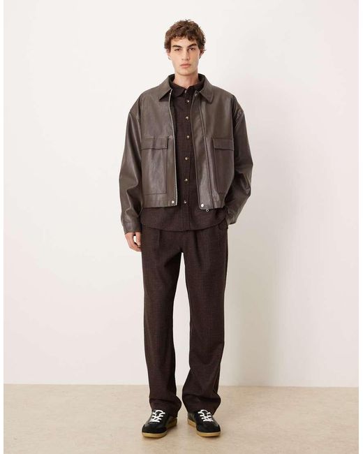 ASOS Brown baggy Pants for men