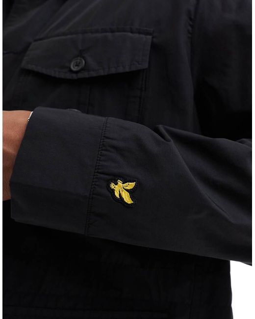 Lyle & Scott Blue Field Jacket for men