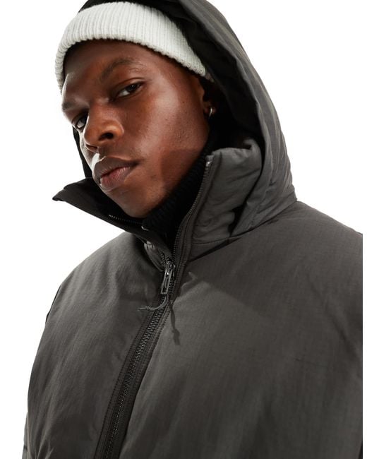 Weekday – floyd – wattierte bomberjacke in Gray für Herren