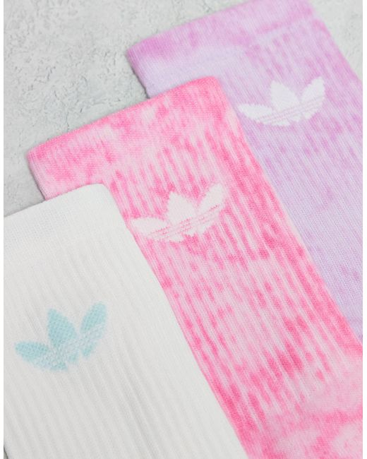 Lot Adidas Originals en coloris Pink