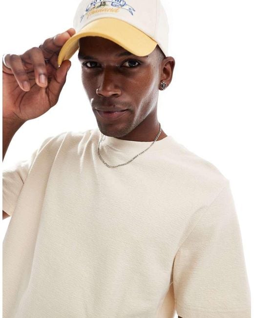 Cotton On White Boxy Oversized T-shirt for men