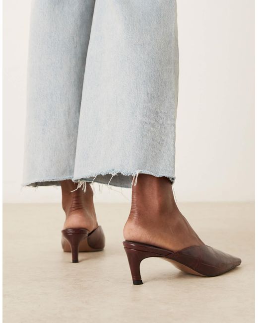 ASOS Natural – storm – mules