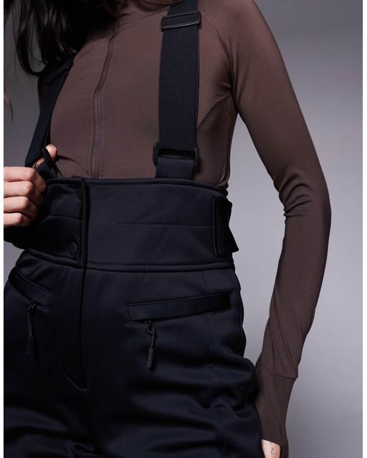 ASOS 4505 Ski & Snow Blue Asos 4505 Tall Ski Soft Shell Water Repellent Kick Flare Ski Trousers