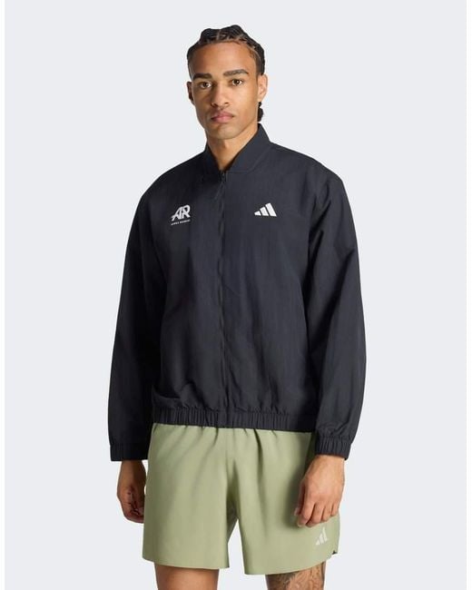 Adidas Originals Blue Adi365 Adidas Runners Jacket