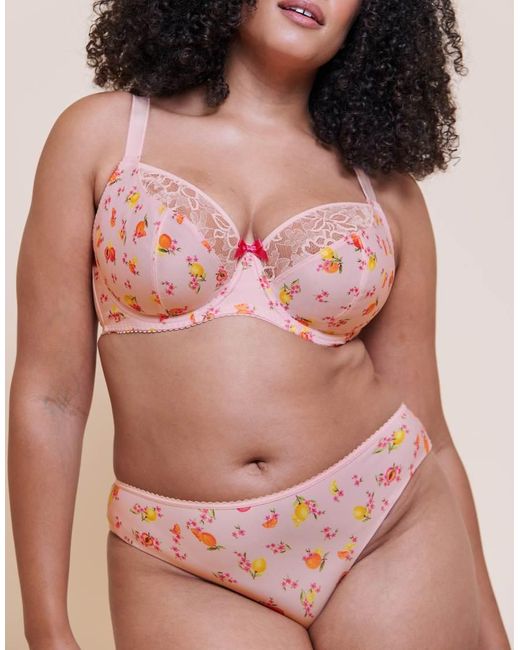 Curvy Kate Pink Spellbound Brazilian Brief