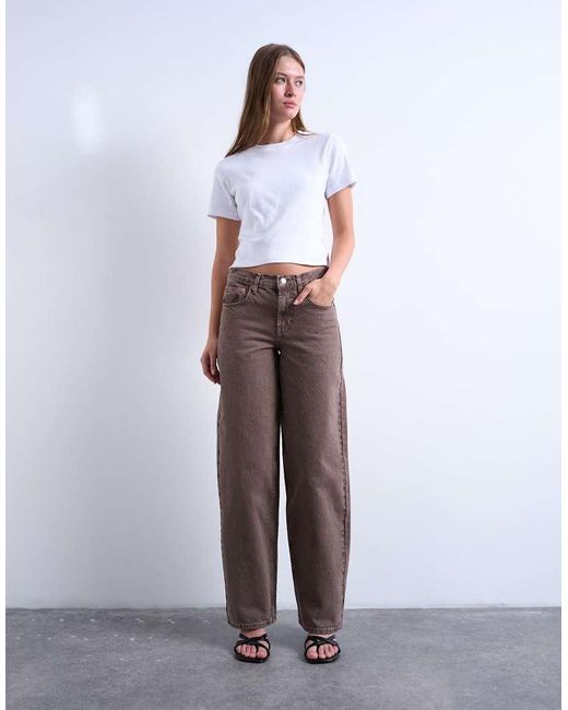 TOPSHOP Cinch in het Brown