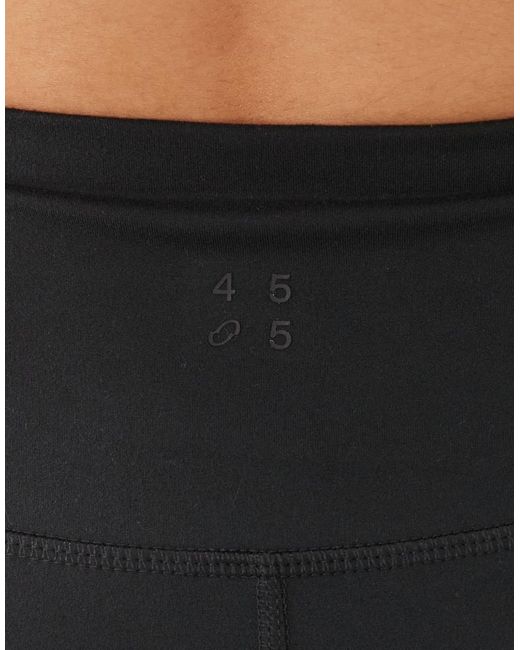 4505 Blue Icon Soft Touch High Waist Slim Kick Yoga Legging