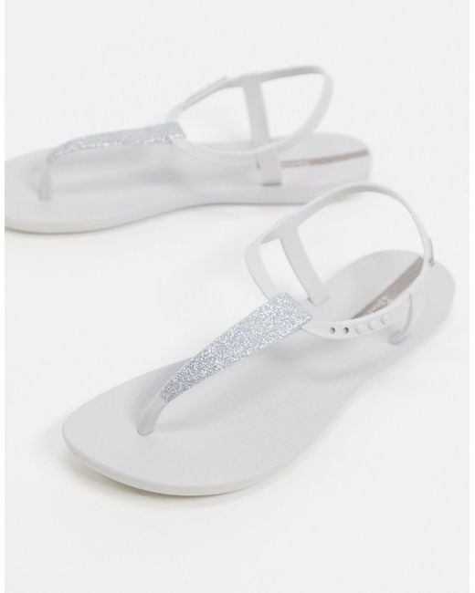 Ipanema white cheap flip flops
