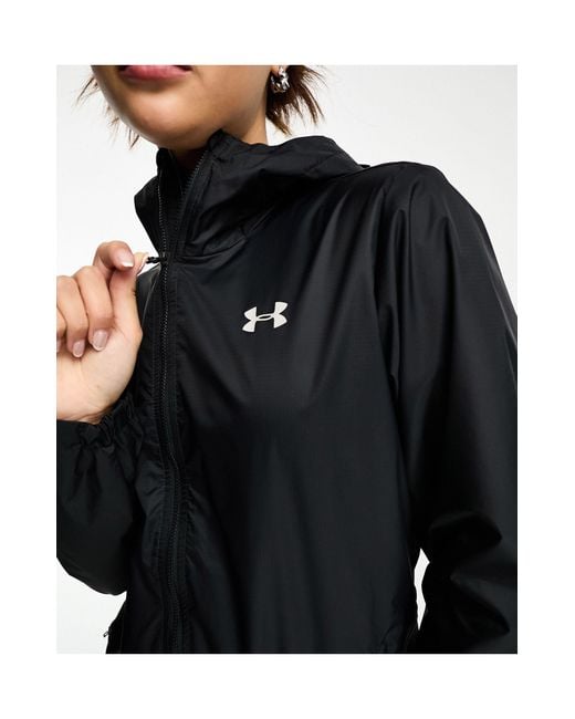 Under Armour Forefront - Regenjack in het Black