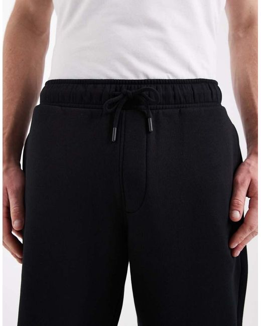 ASOS Black Essentials Oversized Joggers for men