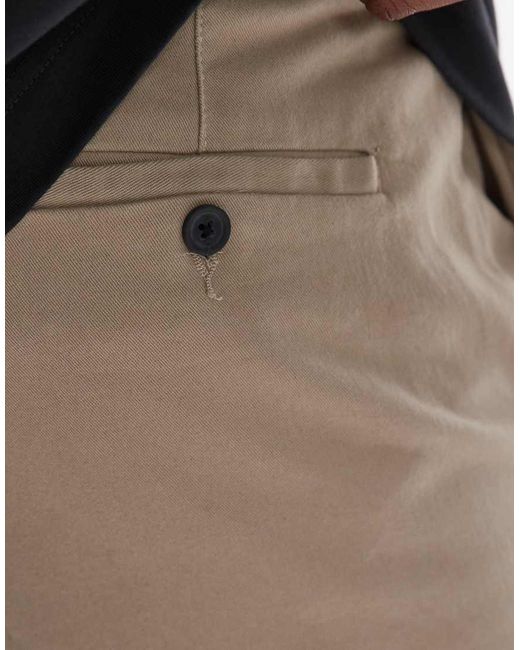 Chinos De Corte Pitillo De -Neutro Topman de hombre de color Multicolor