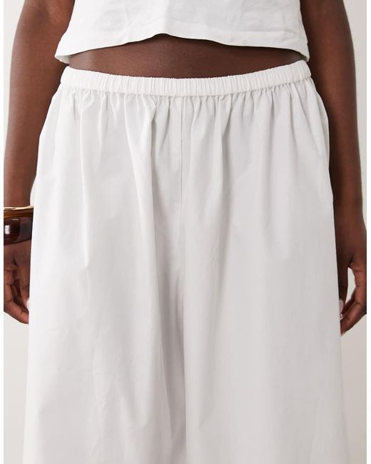 ASOS Natural Bloomers With Tie Detail