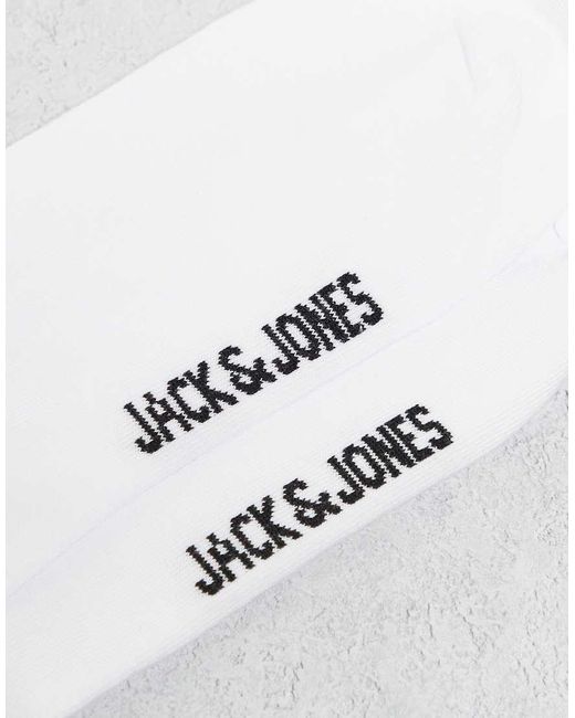 Jack & Jones White 3 Pack Fruit Print Socks for men