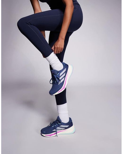 Adidas Originals Blue Adidas Running Supernova Rise 2 Trainers