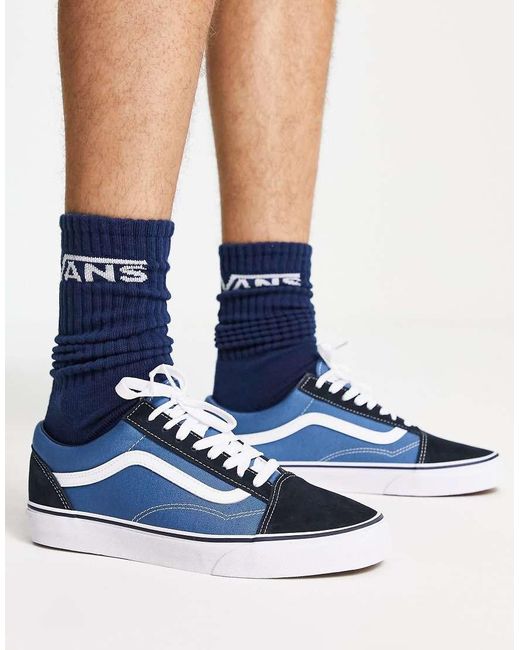 Vans Blue Old Skool Trainers for men