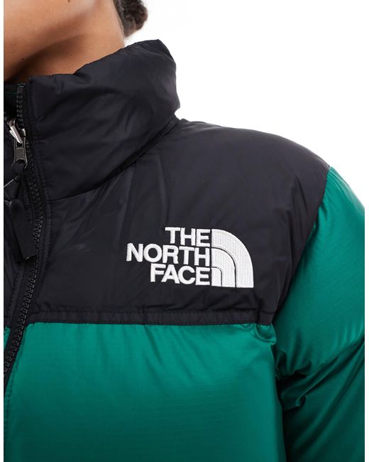 The North Face Green – 96 retro nuptse – pufferjacke
