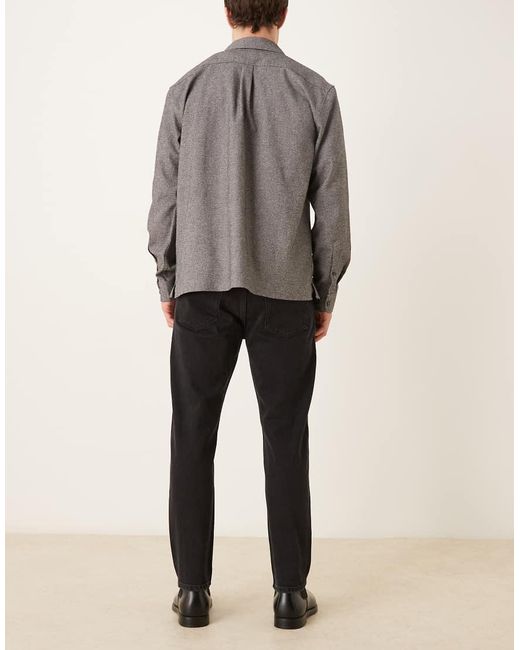 Mango Gray Ben 100% Cotton Tapered Jean for men