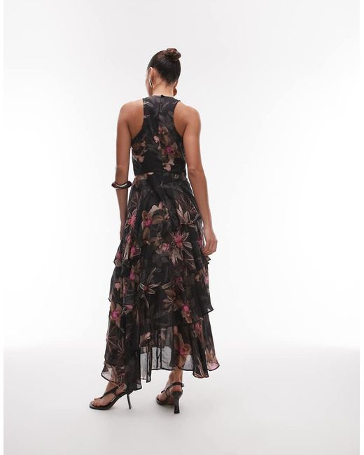 Vestido Negro Cali De AllSaints de color White