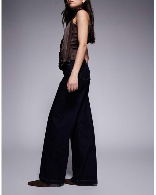Abrand Jeans Blue Wide Leg Jeans