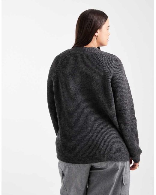 ONLY Black High Neck Jumper
