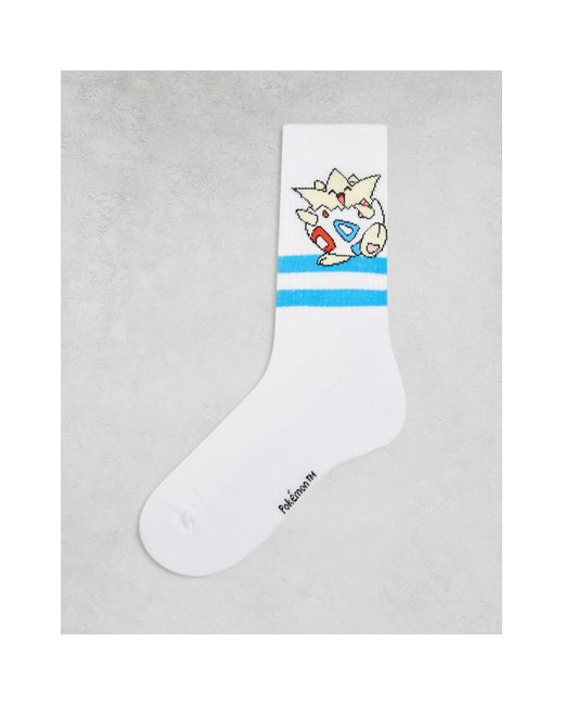 ASOS White Pokémon Togepi Sock for men