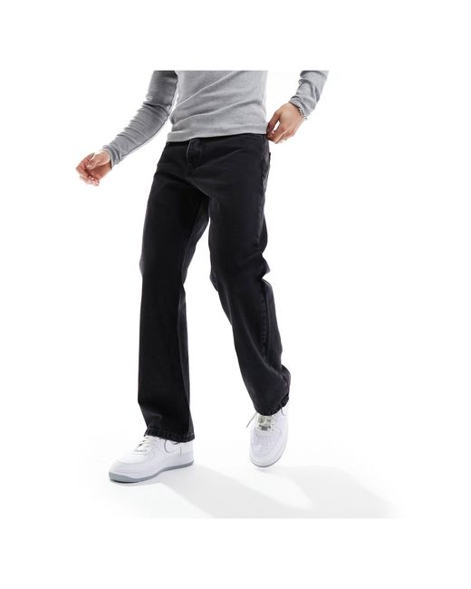 River Island – jeans mit baggy-passform in White für Herren