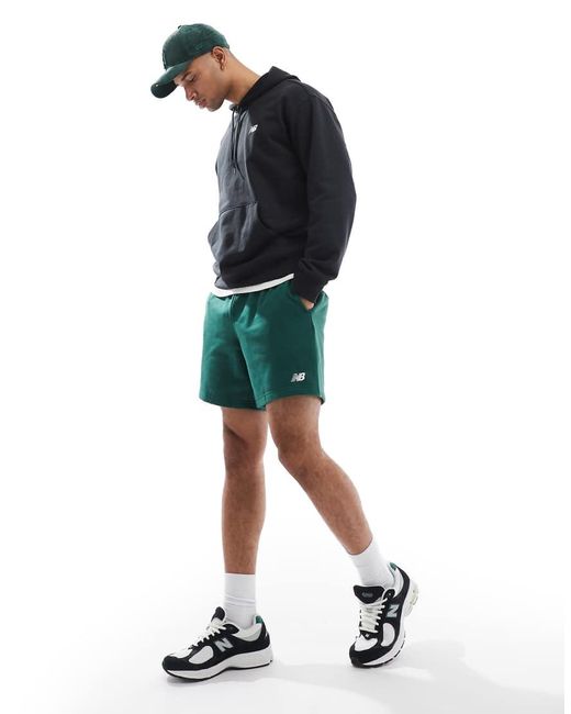 New Balance Black Sport Essentials French Terry Hoodie for men