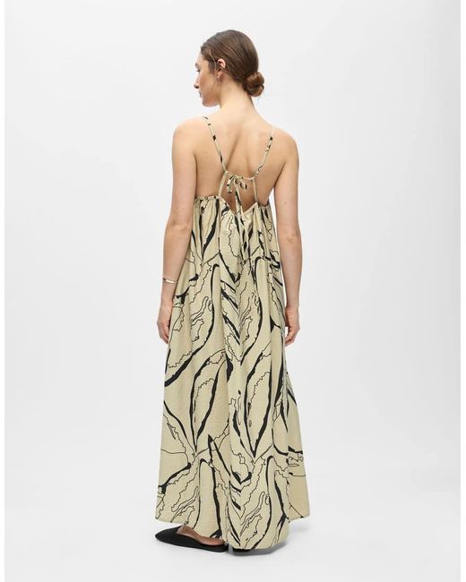 Object Metallic Maxi Dress