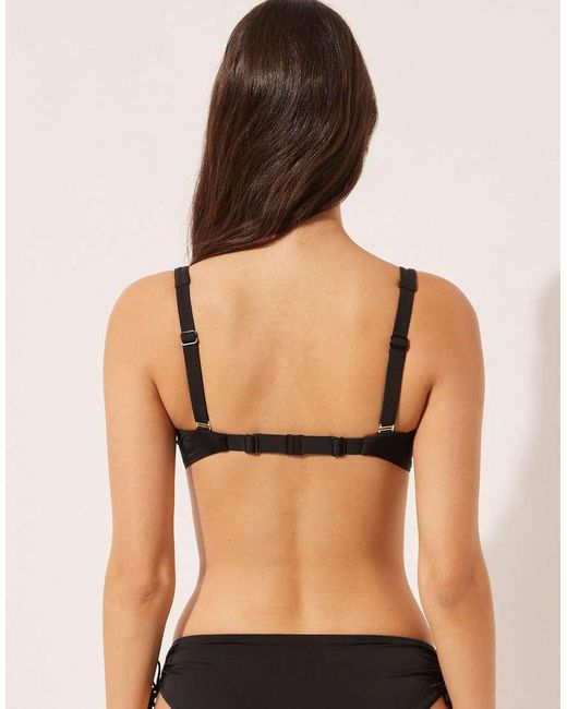 Calzedonia Black Balconette Bikini Top Indonesia