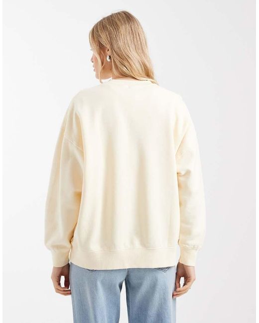 Levi's Natural Vintage Wash Oversized Graphic Sweatshirt