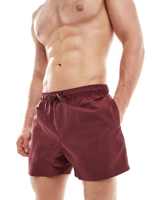 ASOS Purple Swim Shorts for men