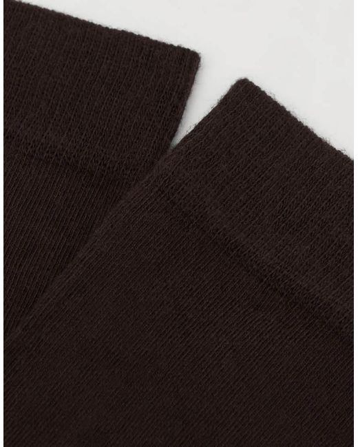 Calzedonia Black Long Satin Cotton Socks