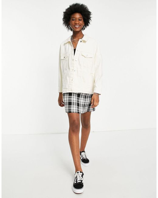 only oversized denim jacket