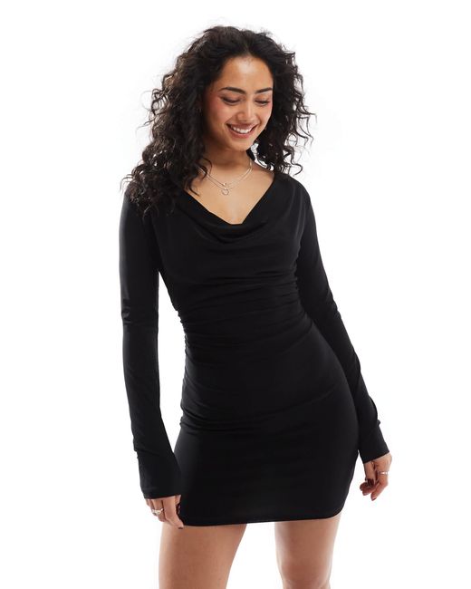 Stradivarius Black – kleid