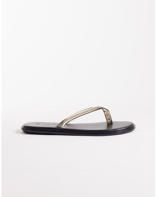 SEQWL Blue Jelly Flip Flops