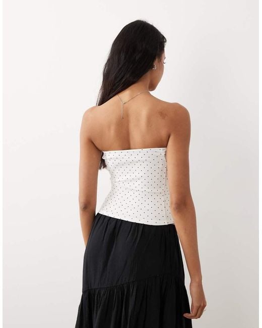 Gina Tricot Black Super Stretch Tube Top