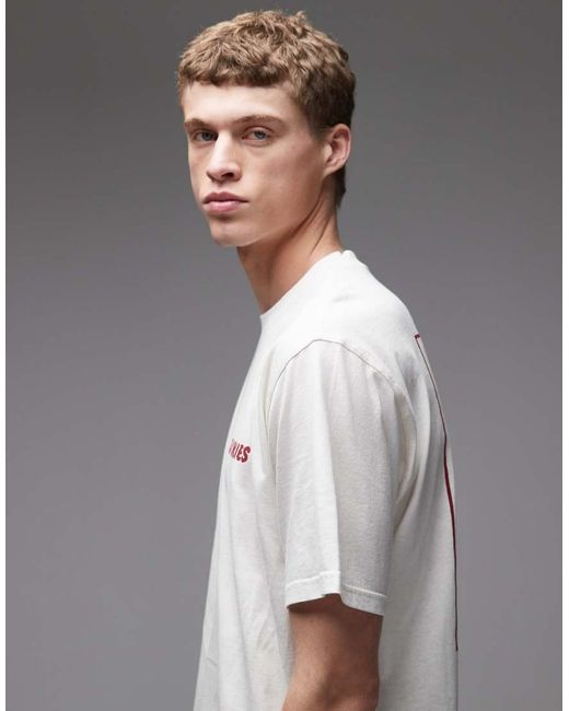 Dickies Gray Dry Ridge Backprint T-Shirt for men