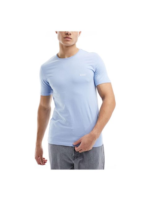 Boss – 3er-pack klassische t-shirts in Blue für Herren