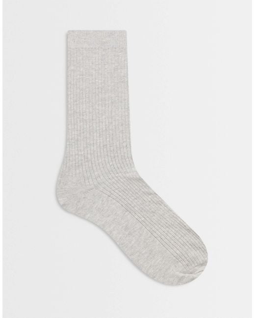 SELECTED White Ankle Socks for men