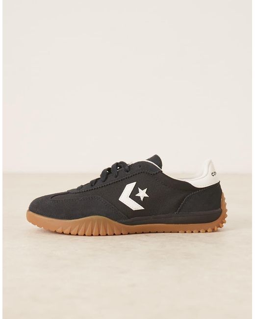 Converse Black Run Star Trainers