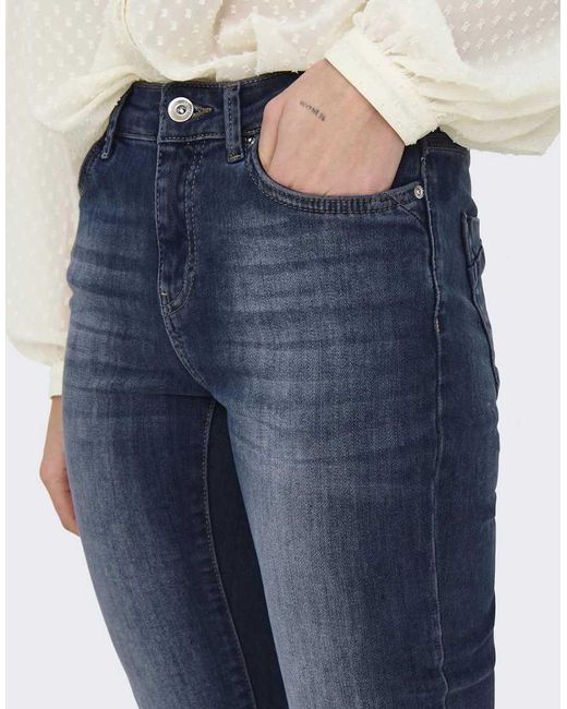 ONLY Blue Flared Fit Jeans