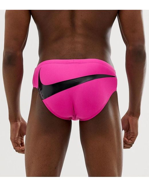 Nike Synthetic Exclusive Big Swoosh Trunks in Pink for Men | Lyst Australia